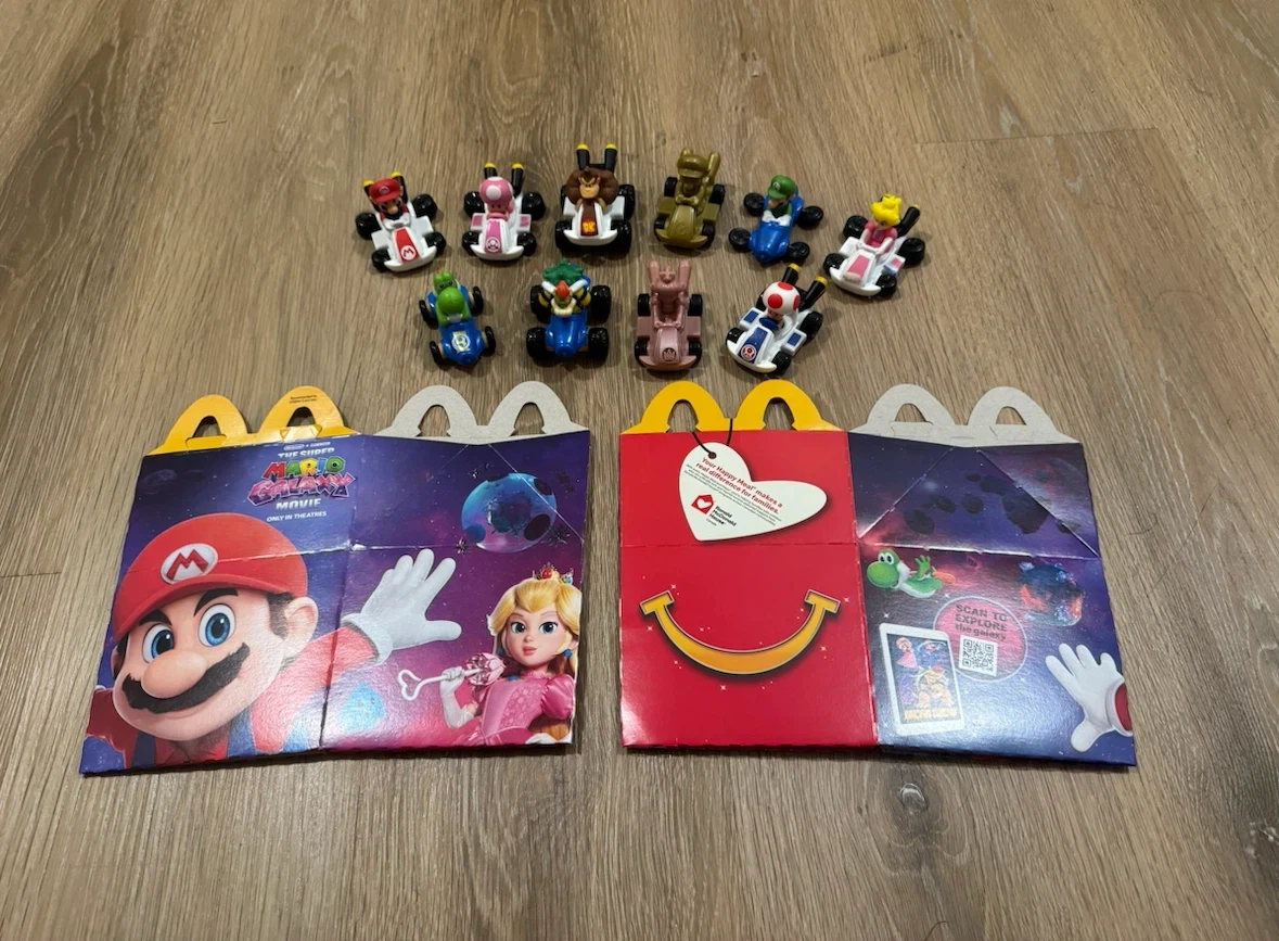 McDonald’s Mario Kart 2024 Full Set without Boxes - photo 5
