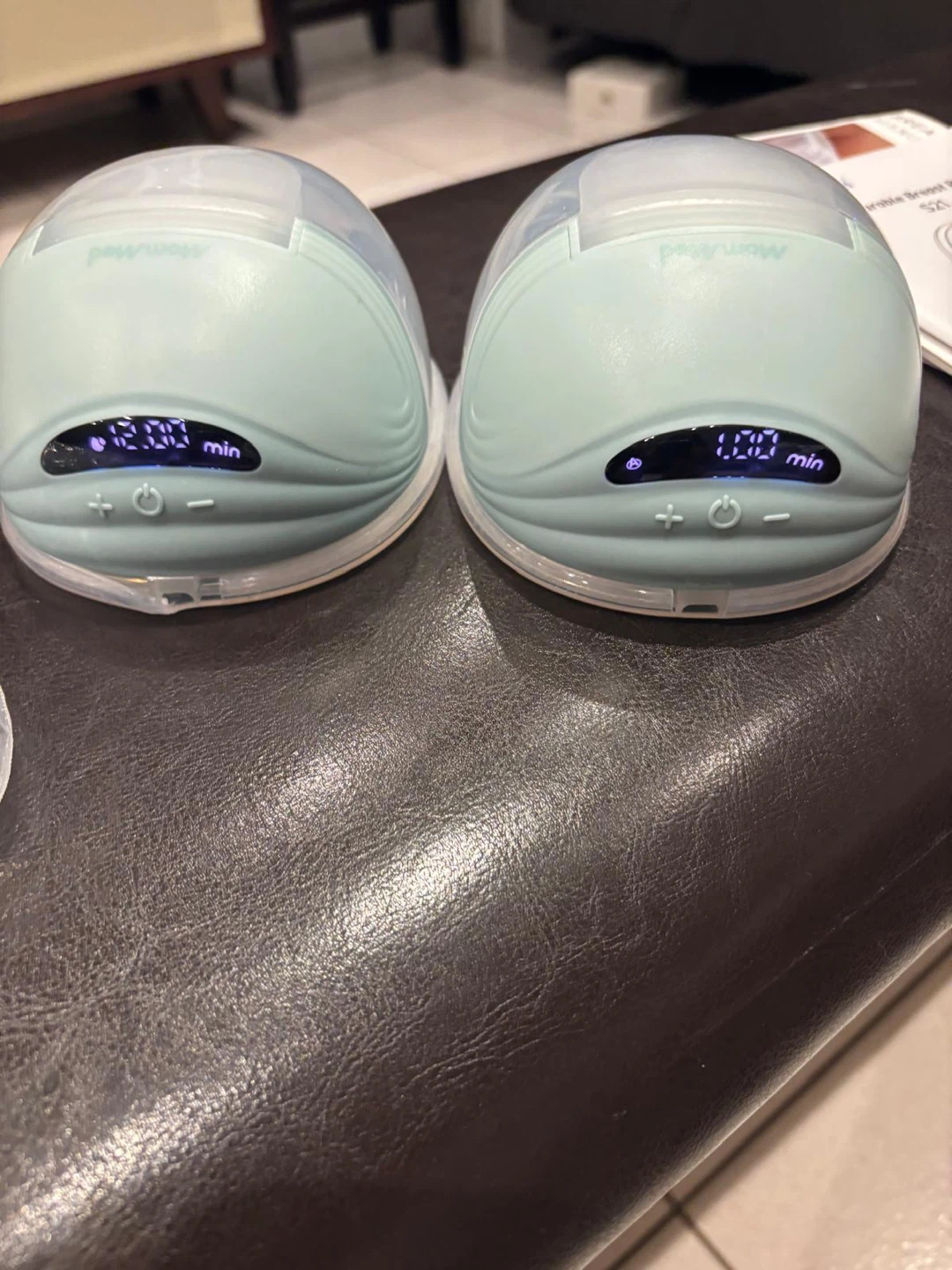MomMed Wearable Breast Pump S21 Blissful Green - photo 4