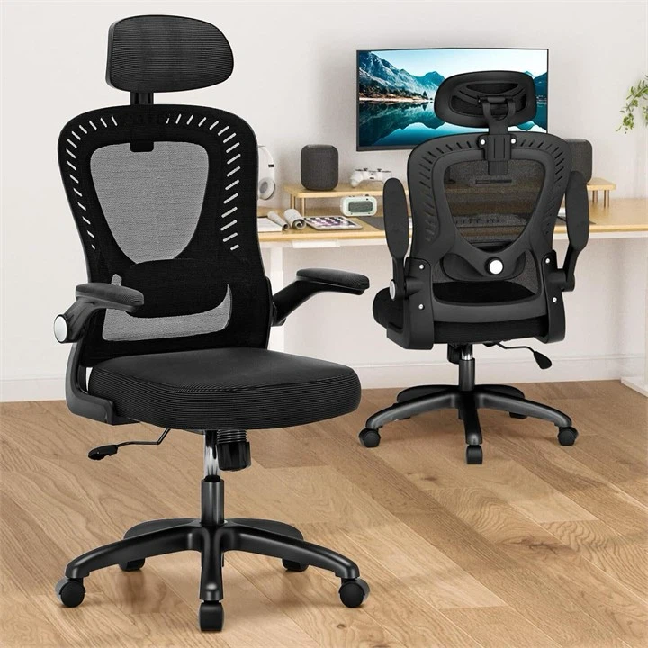Ergonomic Mesh Office Chair with Headrest - photo 2