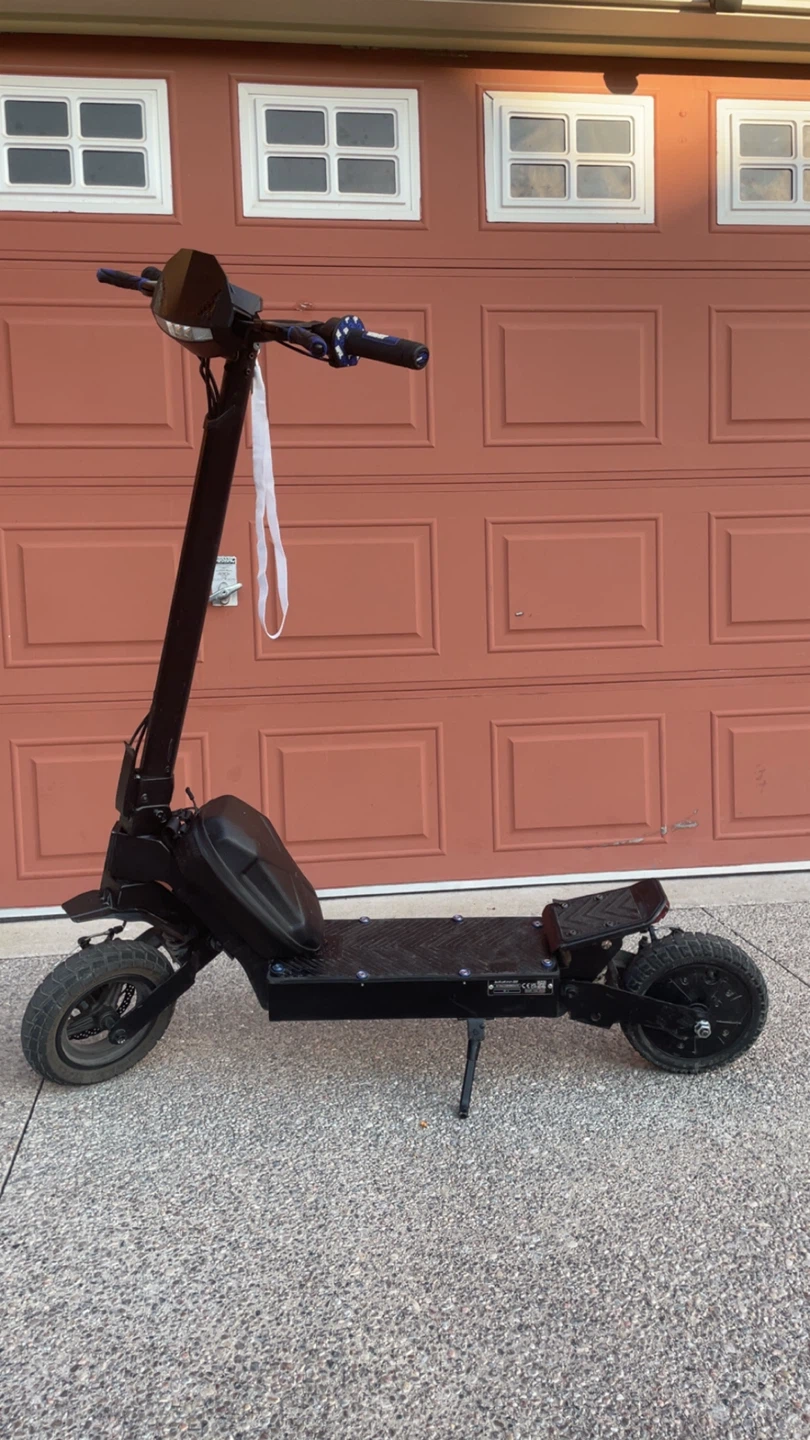 Kukirin G2 Electric Scooter – Blacked Out Build w/ Key Ignition