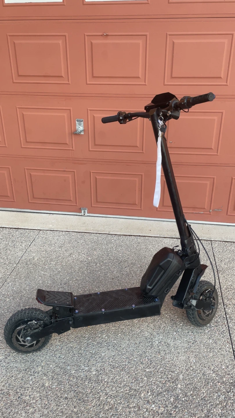 Kukirin G2 Electric Scooter – Blacked Out Build w/ Key Ignition - photo 2