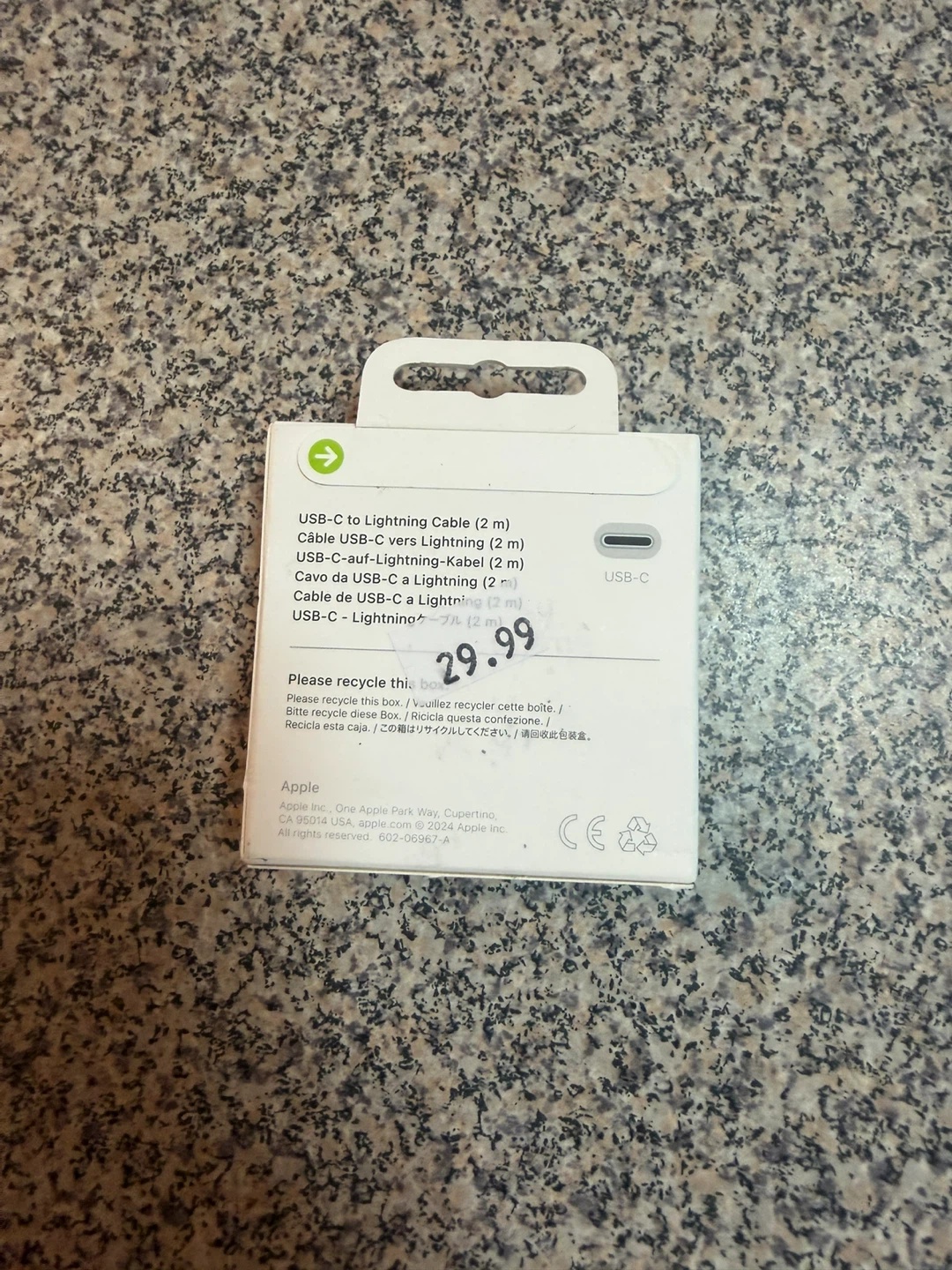 Apple USB-C to Lightning Cable (2m) - photo 2