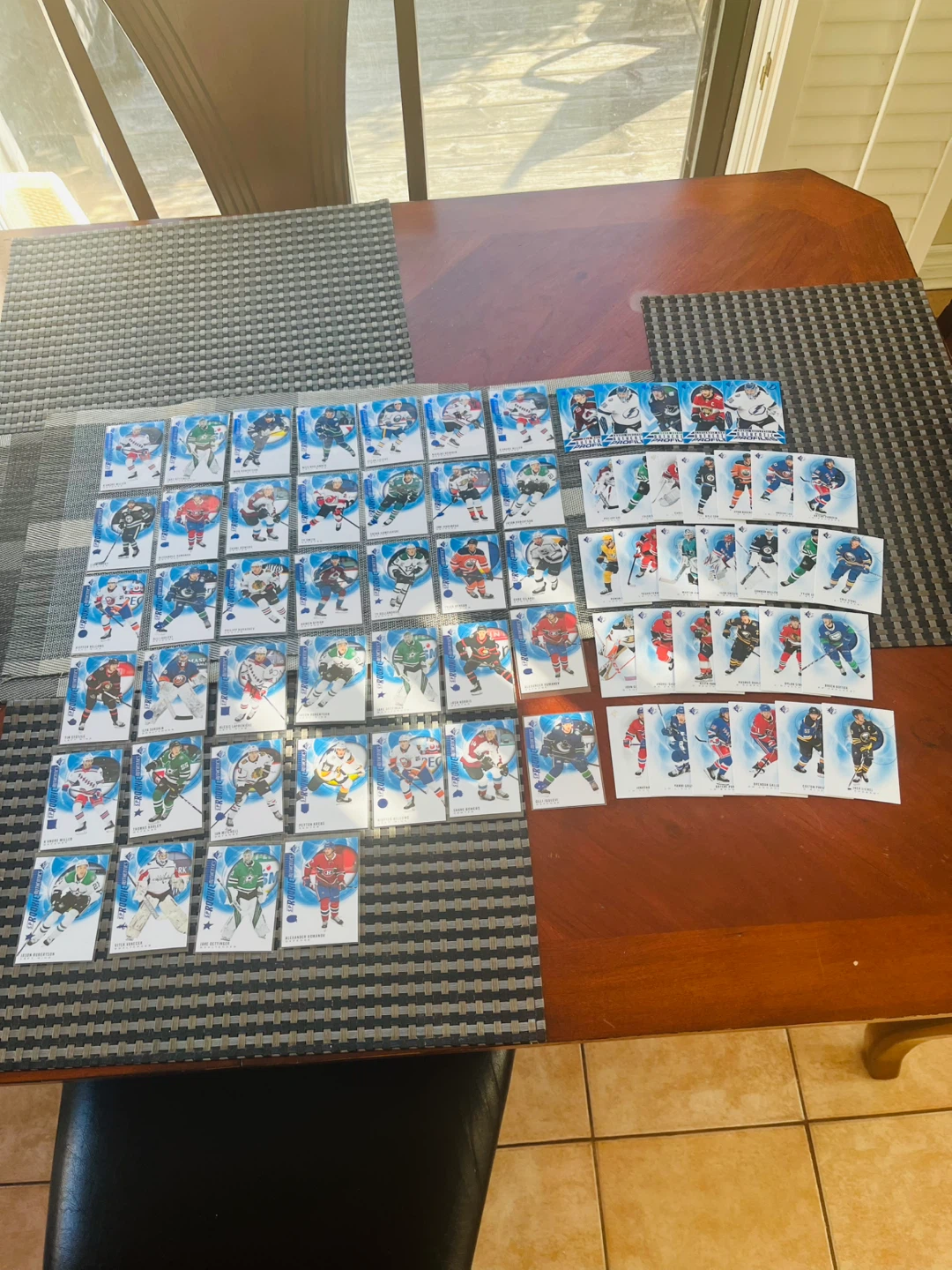 70 (39 Rookie) Hockey Trading Cards 2020-21 SP Authentics