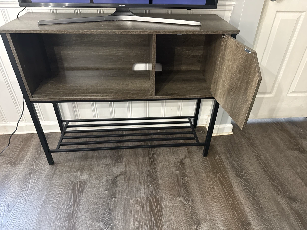 Entryway Console Table with Storage Shelf/ 40inch Tv - photo 2