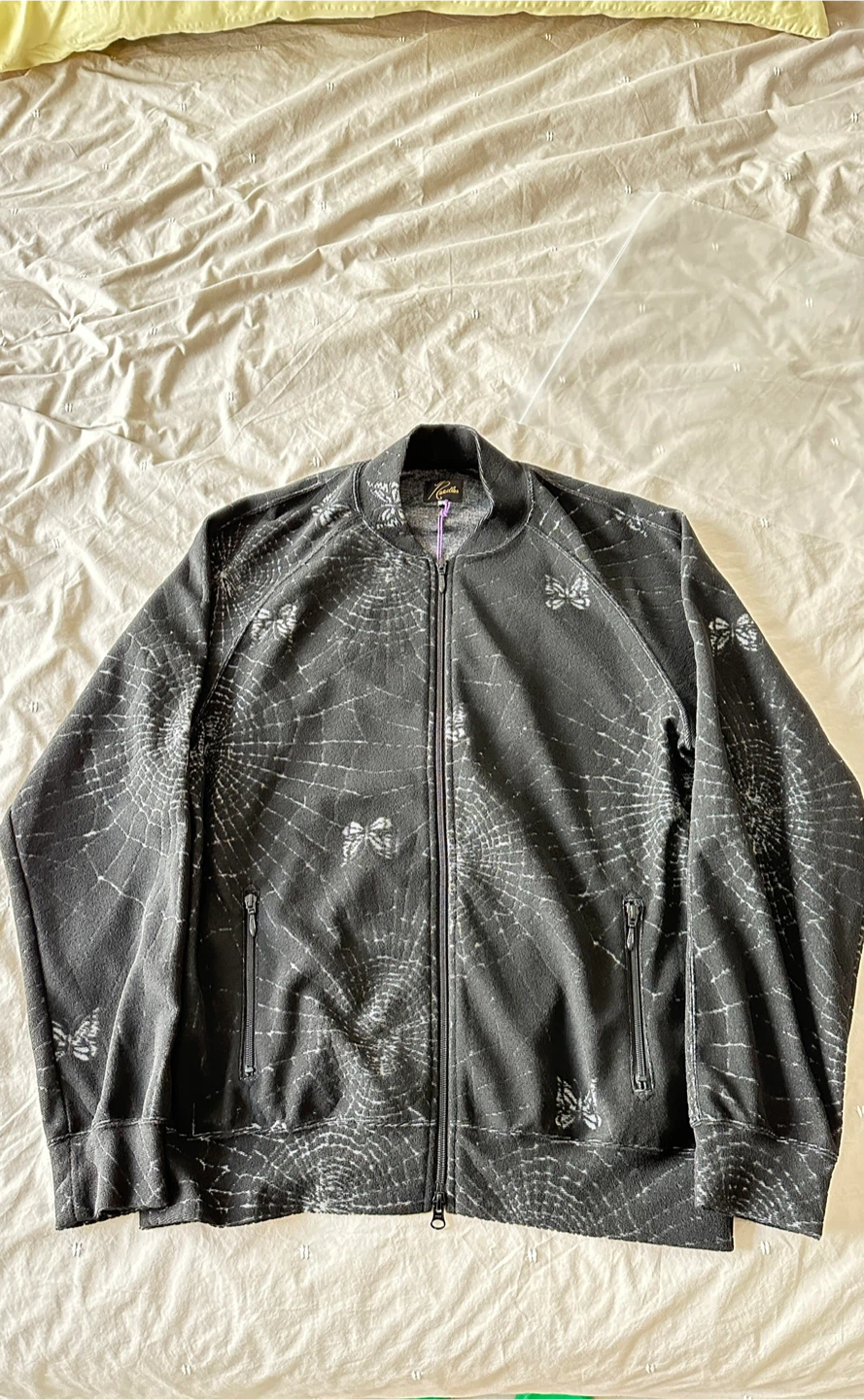 Needles Spiderweb-Print Jacket