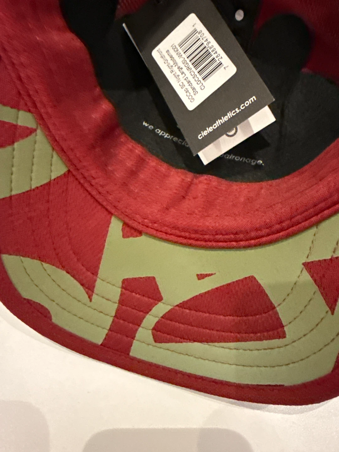 Ciele Athletics Coolwick Cap - Red/Green - photo 5