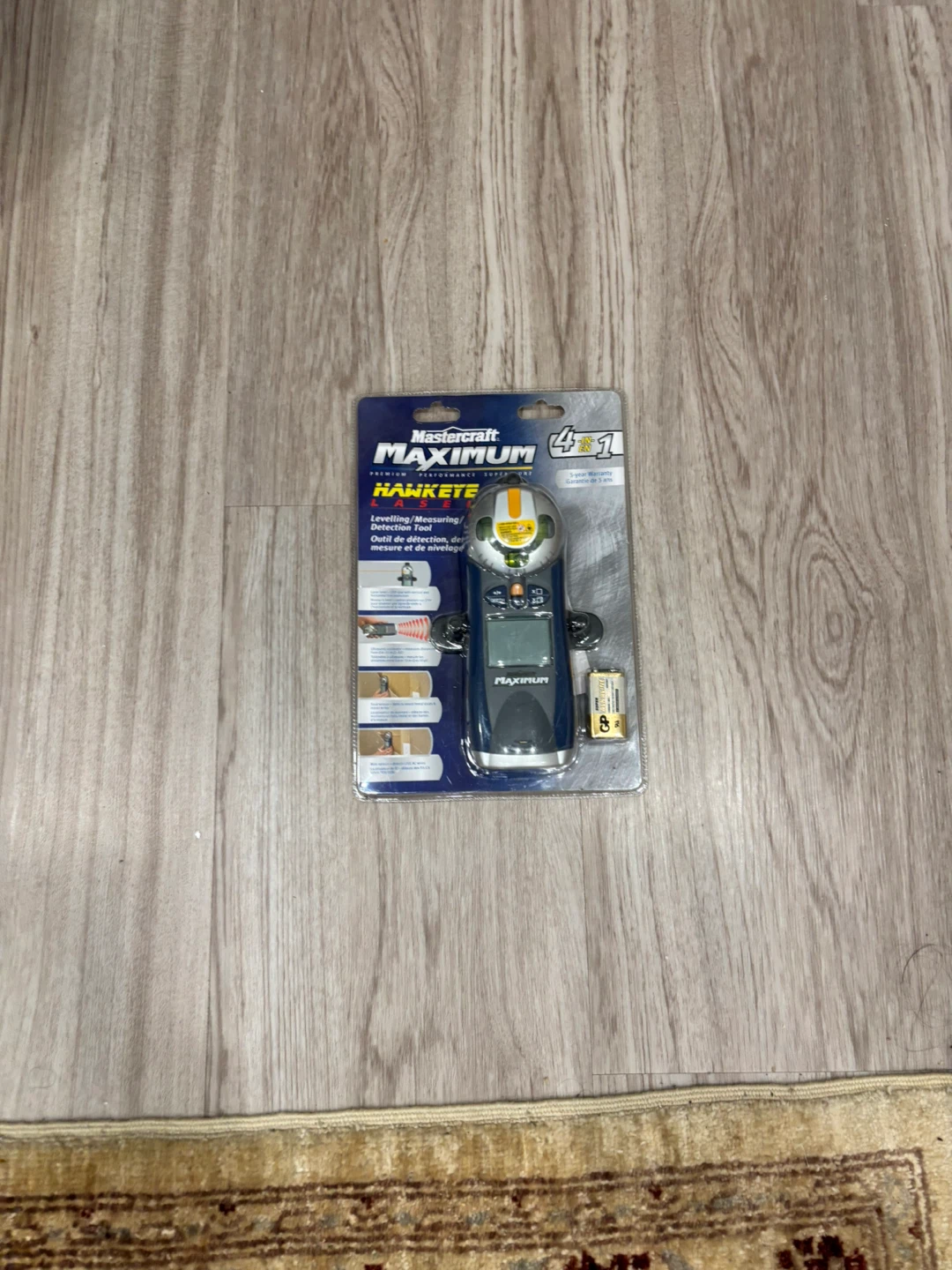Mastercraft Maximum 4-in-1 Levelling Measuring Detection Tool