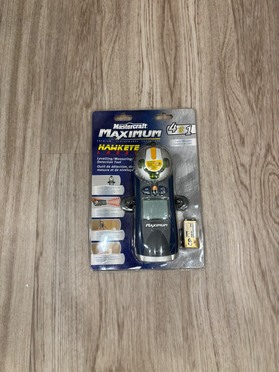 Mastercraft Maximum 4-in-1 Levelling Measuring Detection Tool - photo 2