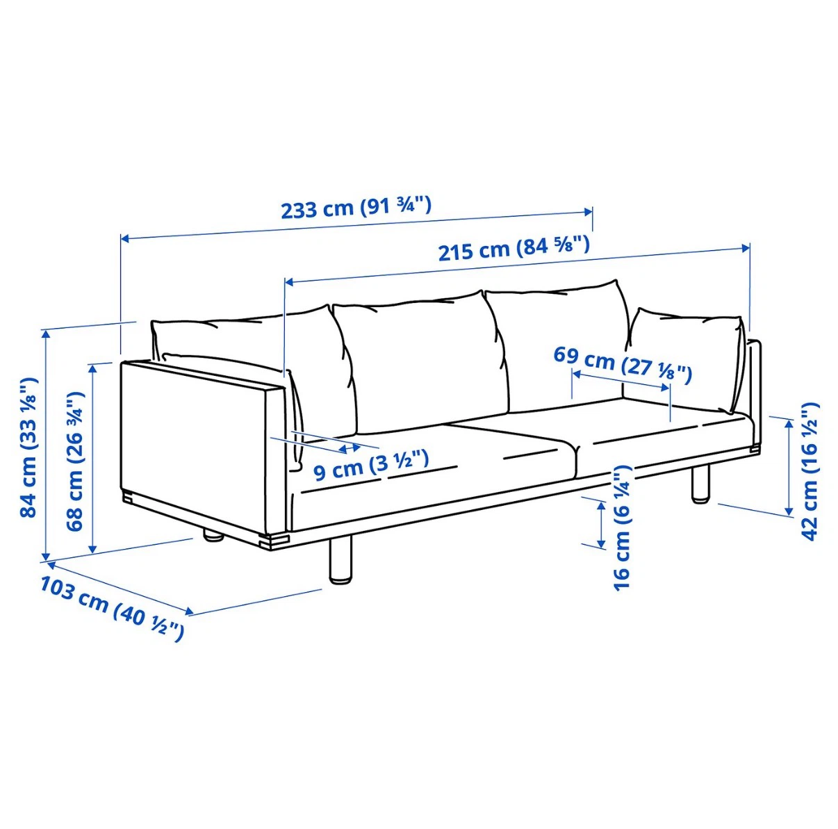 IKEA STOCKHOLM 2025 Sofa - Beige - photo 3