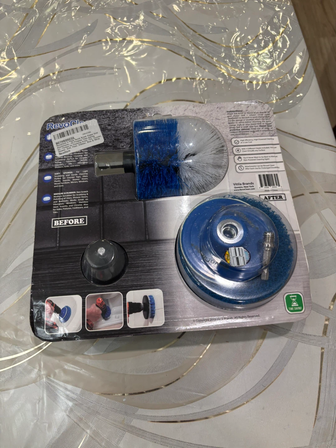RevoClean 4-Piece Drill Brush Attachment Set - photo 3
