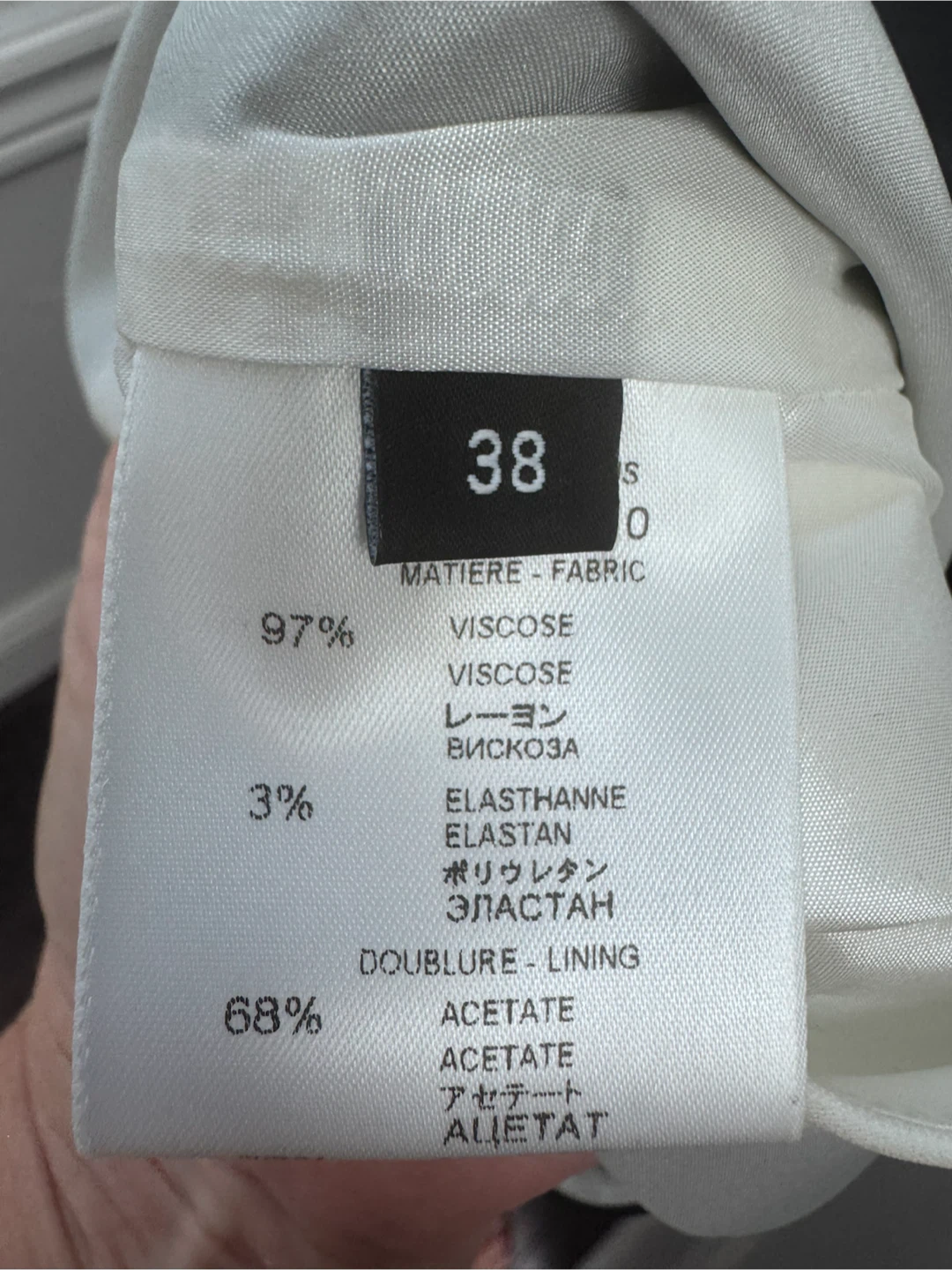 Givenchy Black and White Asymmetrical Dress Size 38 - photo 5