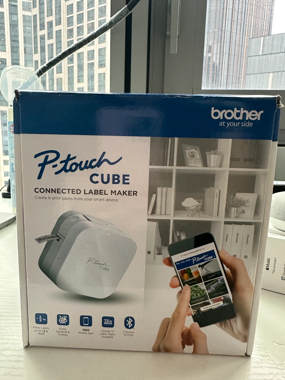 Brother P-Touch Cube Connected Label Maker