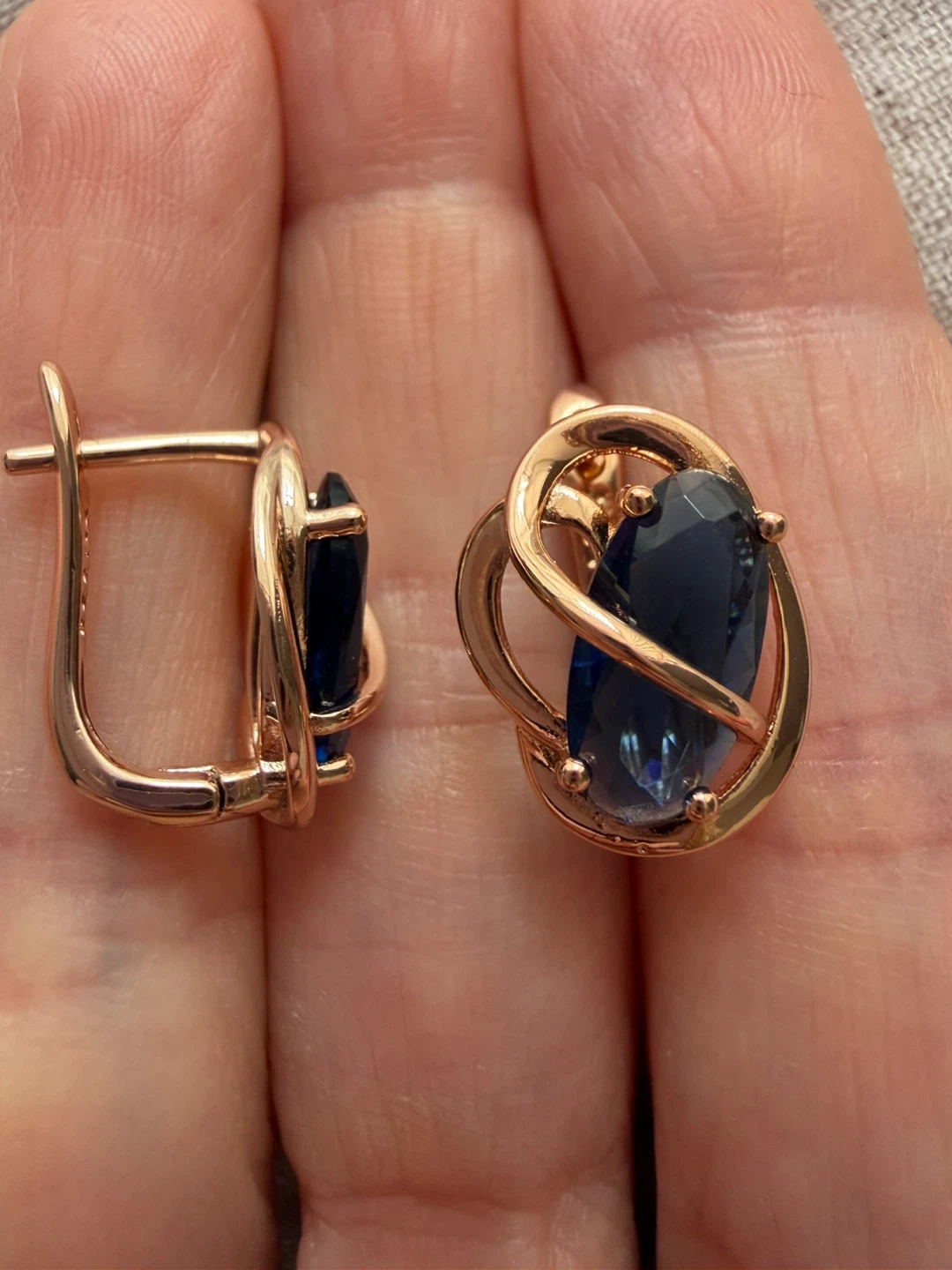 New 14k gemstone  earrings