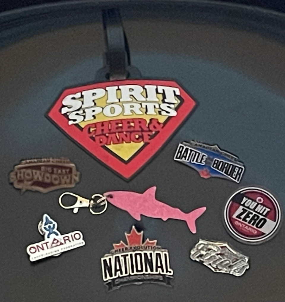 Cheerleading Pins and Keychain Collection - photo 2