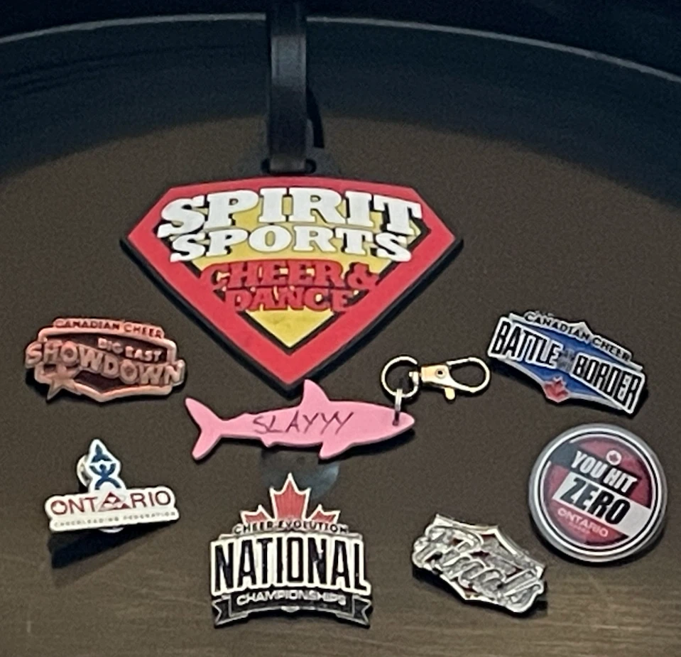 Cheerleading Pins and Keychain Collection - photo 3