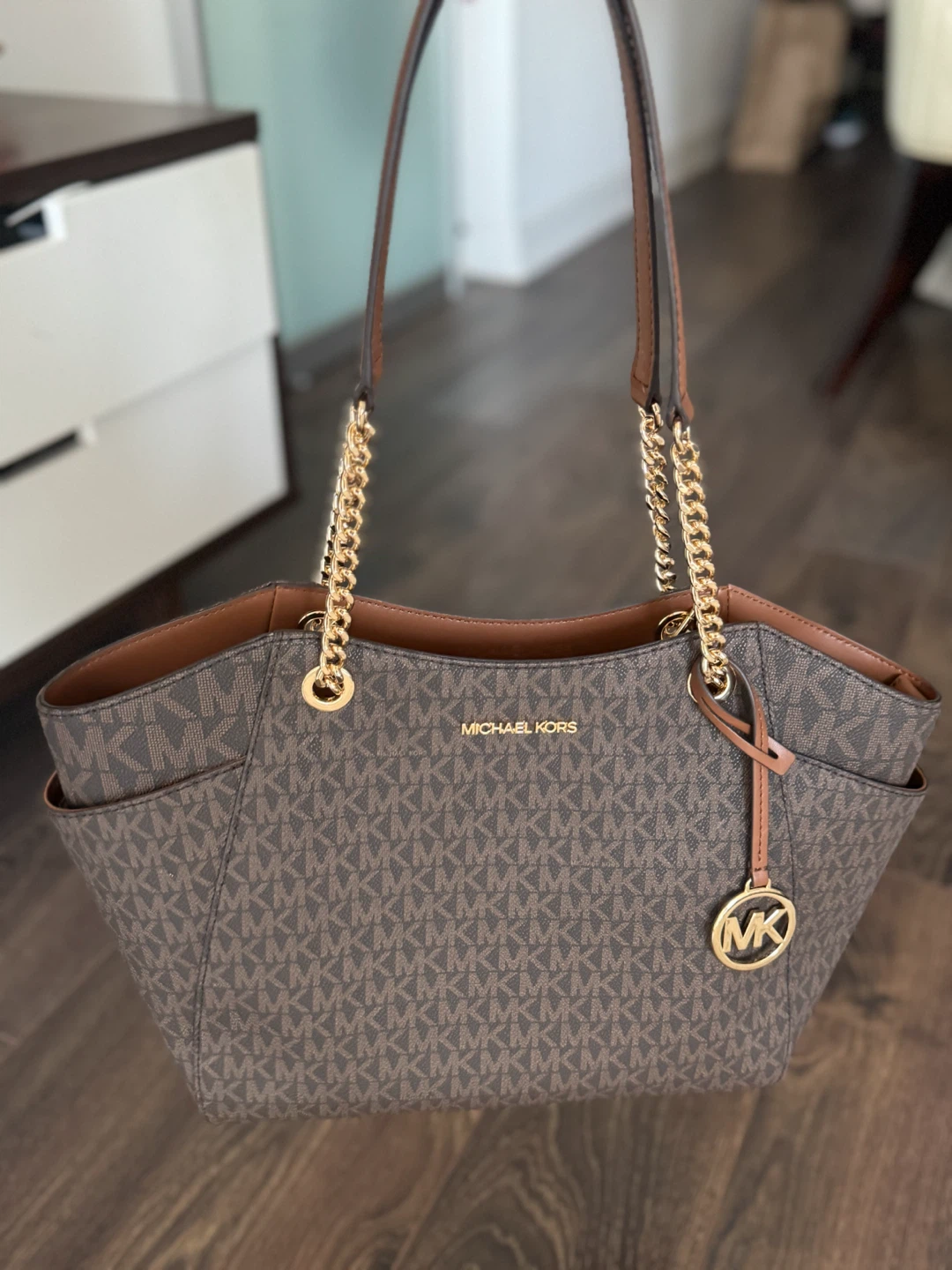 Michael Kors Jet Set Large Signature Shoulder Bag - photo 2