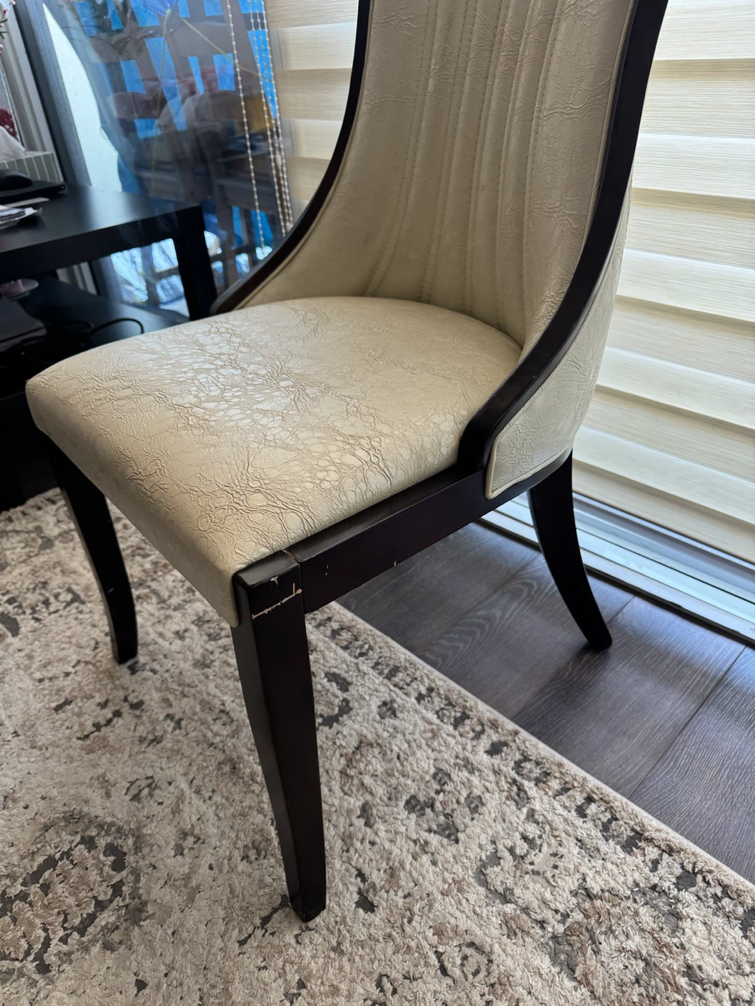 Cream Accent Chair - photo 4