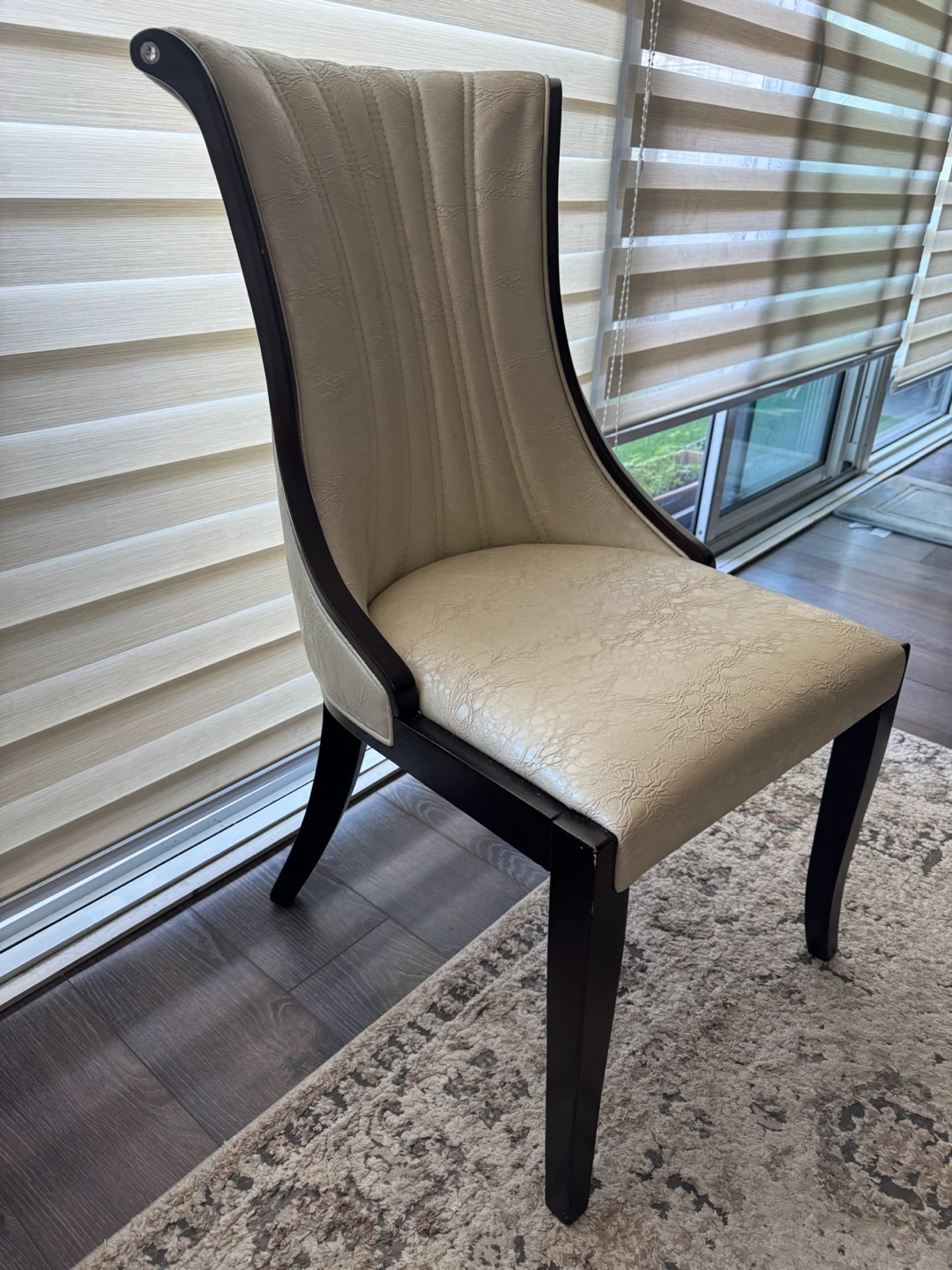 Cream Accent Chair - photo 5