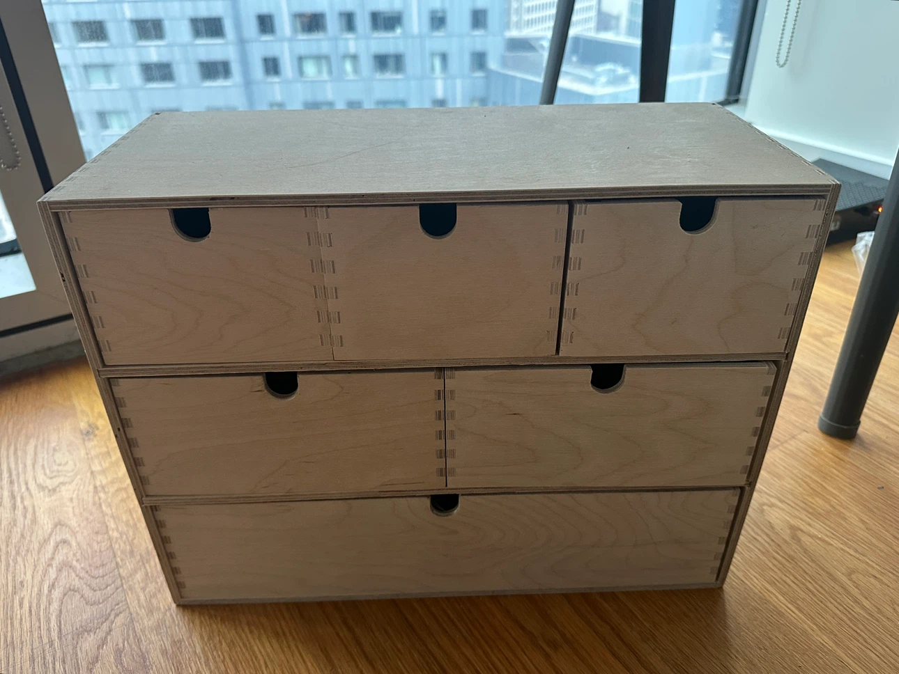 IKEA MOPPE Wooden Mini Storage Drawer Organizer