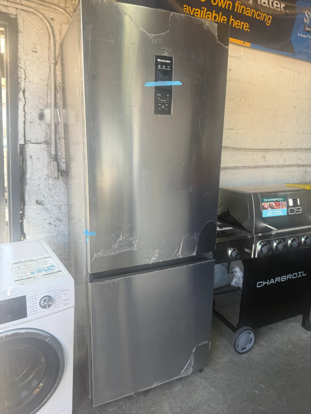 refrigerator 30 inches width 80 height24 depth