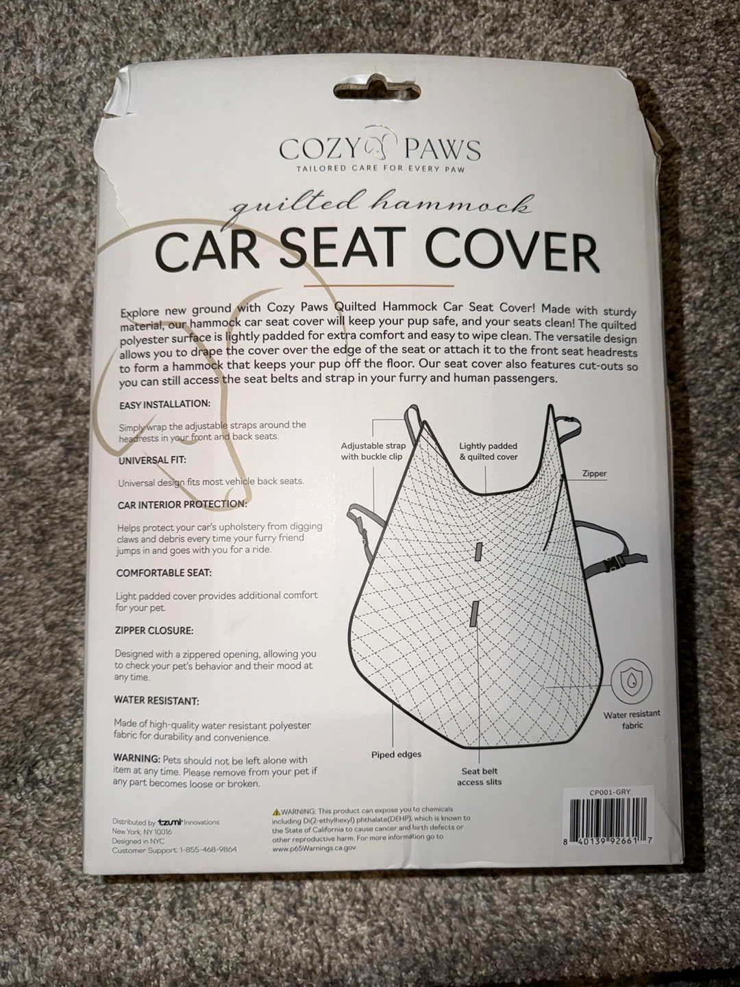 Dog car seat cover - photo 2