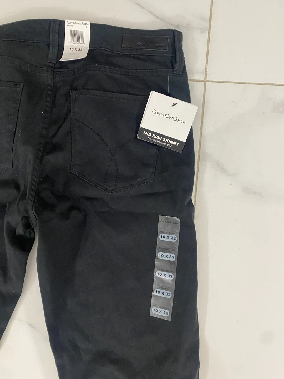 New Calvin Klein Jeans Mid Rise Skinny Pants - photo 2
