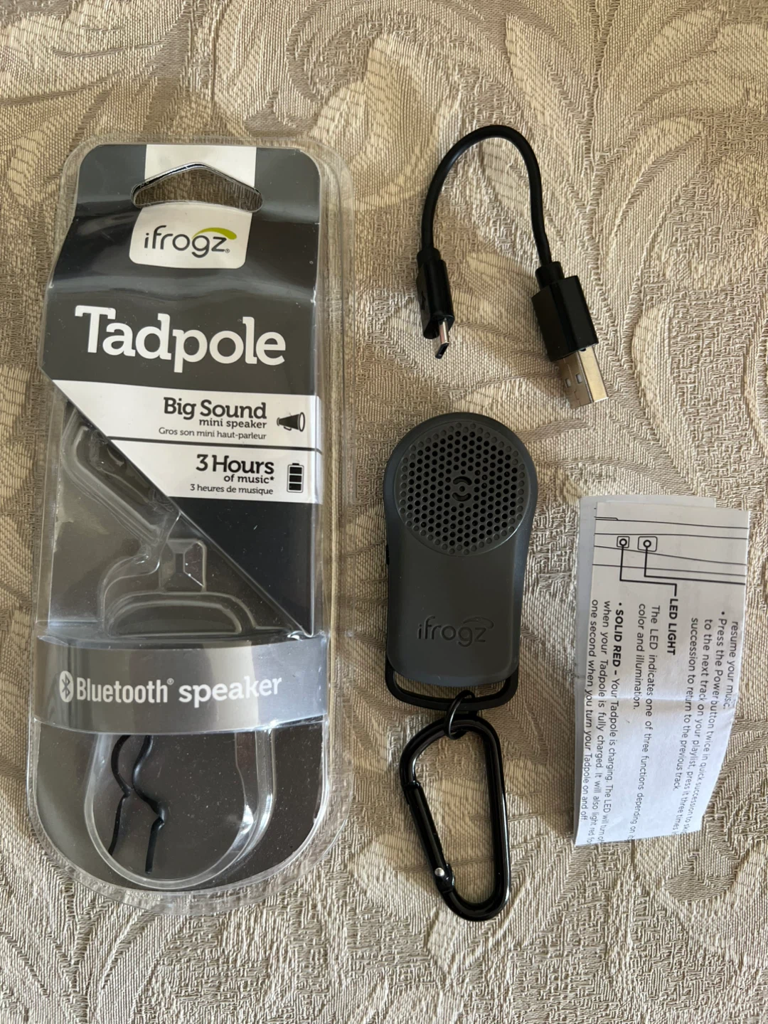 ifrogz Tadpole Big Sound Mini Bluetooth Speaker