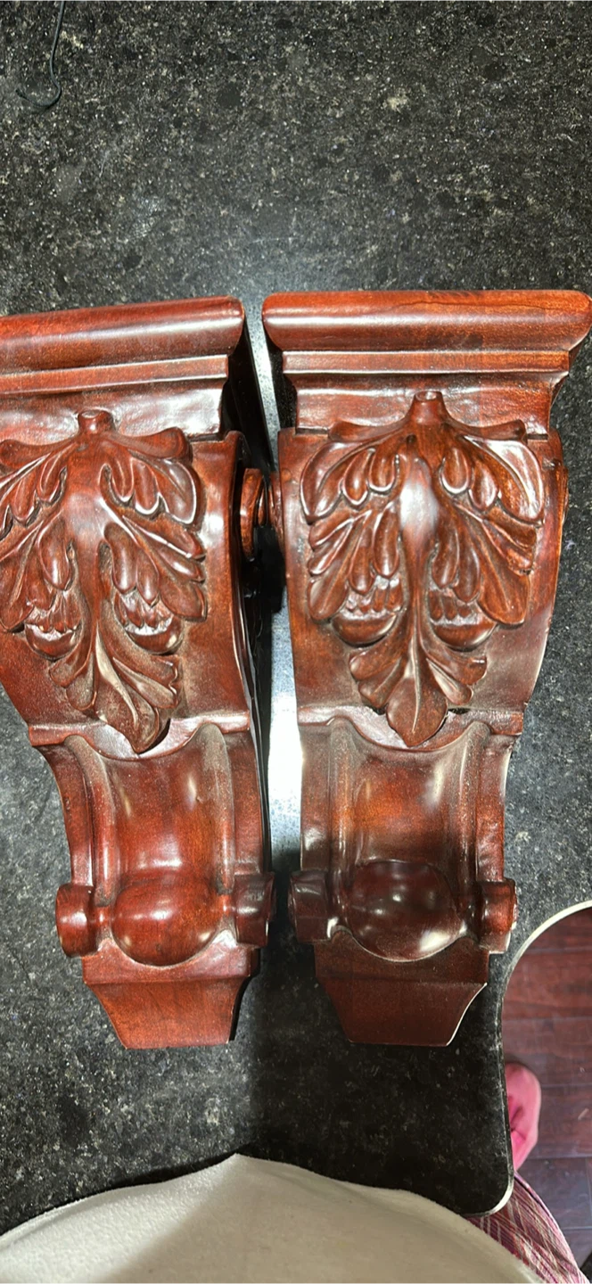 Decorative Wood Corbels (Set of 2) - photo 4
