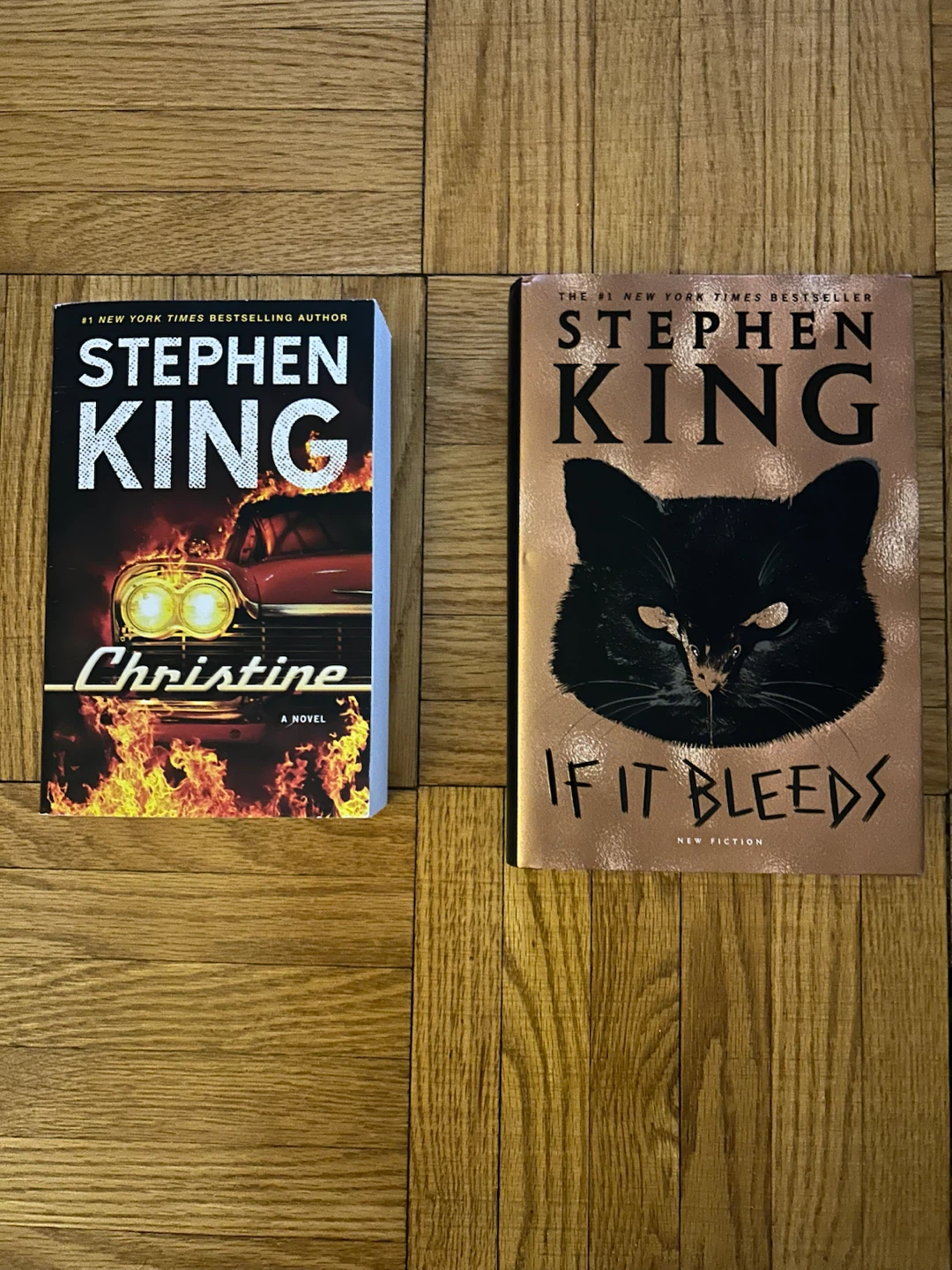 Stephen King Novels: Christine and If It Bleeds