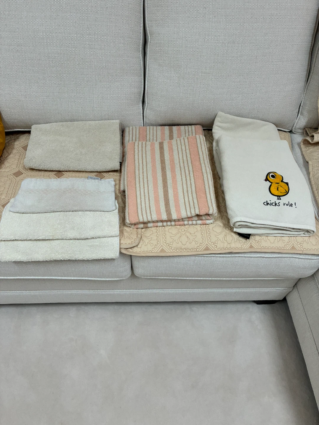 Bath and hand towels