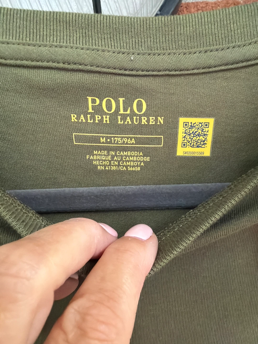 BNWT Polo Ralph Lauren Men's Olive Green T-Shirt - Size M - photo 2