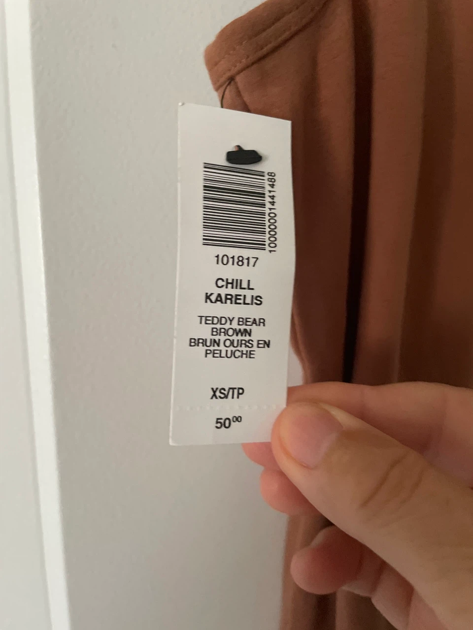 Tna Chill Karelis dress - Brown - XS/TP - photo 3