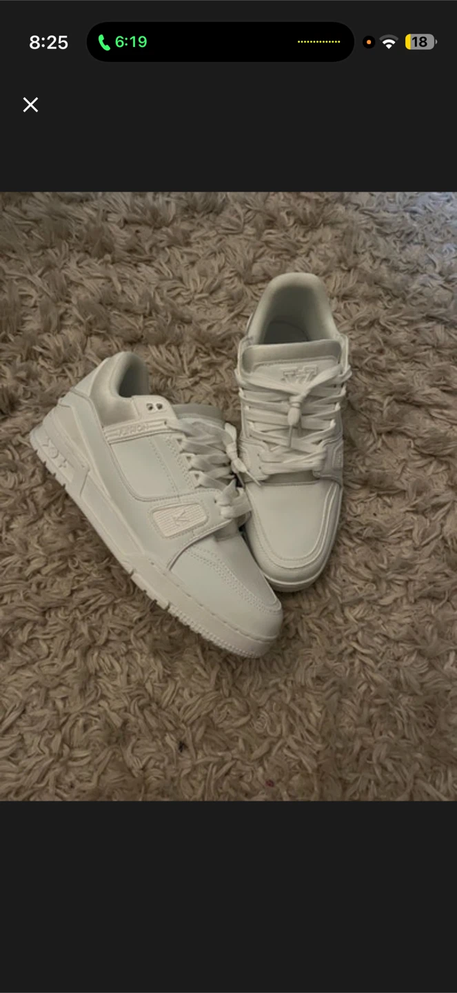Louis Vuitton White Trainers