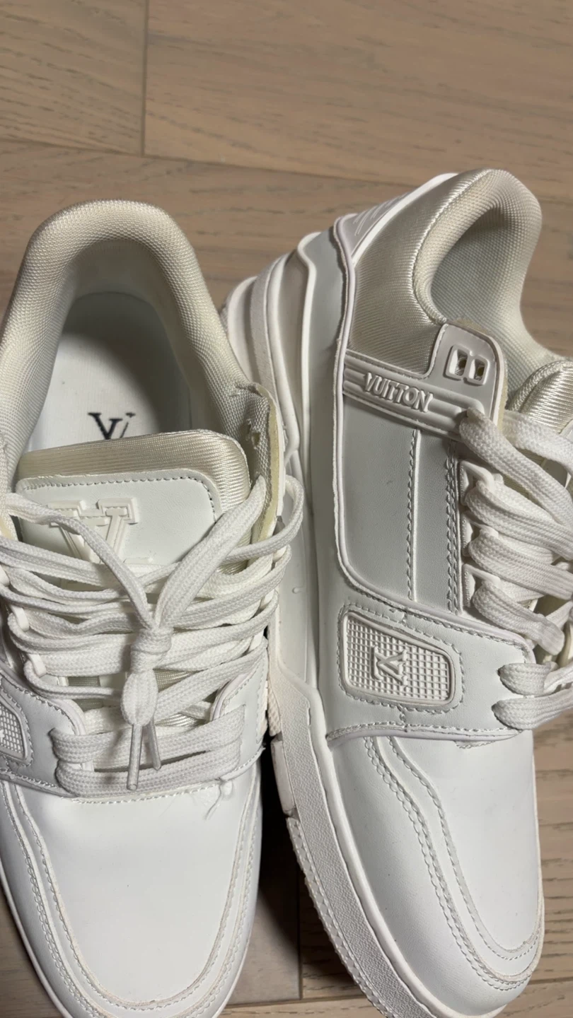 Louis Vuitton White Trainers - photo 4