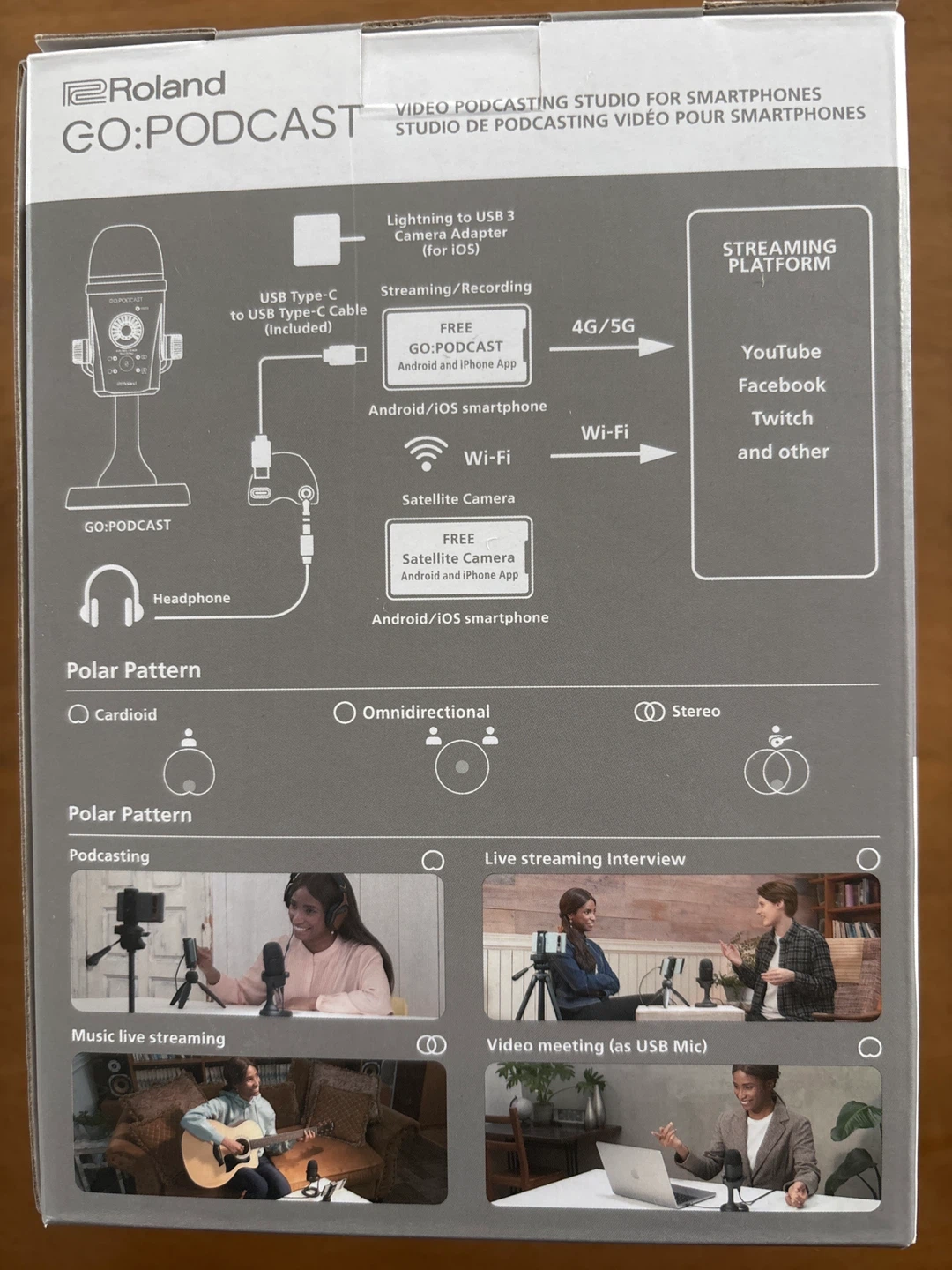 Roland GO:PODCAST Video Podcasting Studio for Smartphones - photo 3