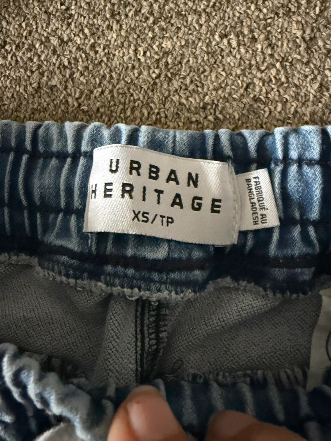 Urban Heritage Denim Cargo Joggers - photo 2