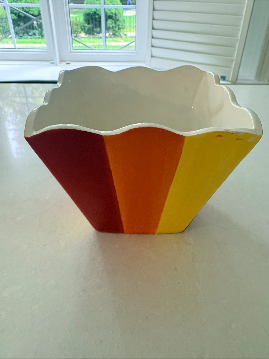 Casa Elite Home Collections Hand Painted Popcorn Bowl - photo 2