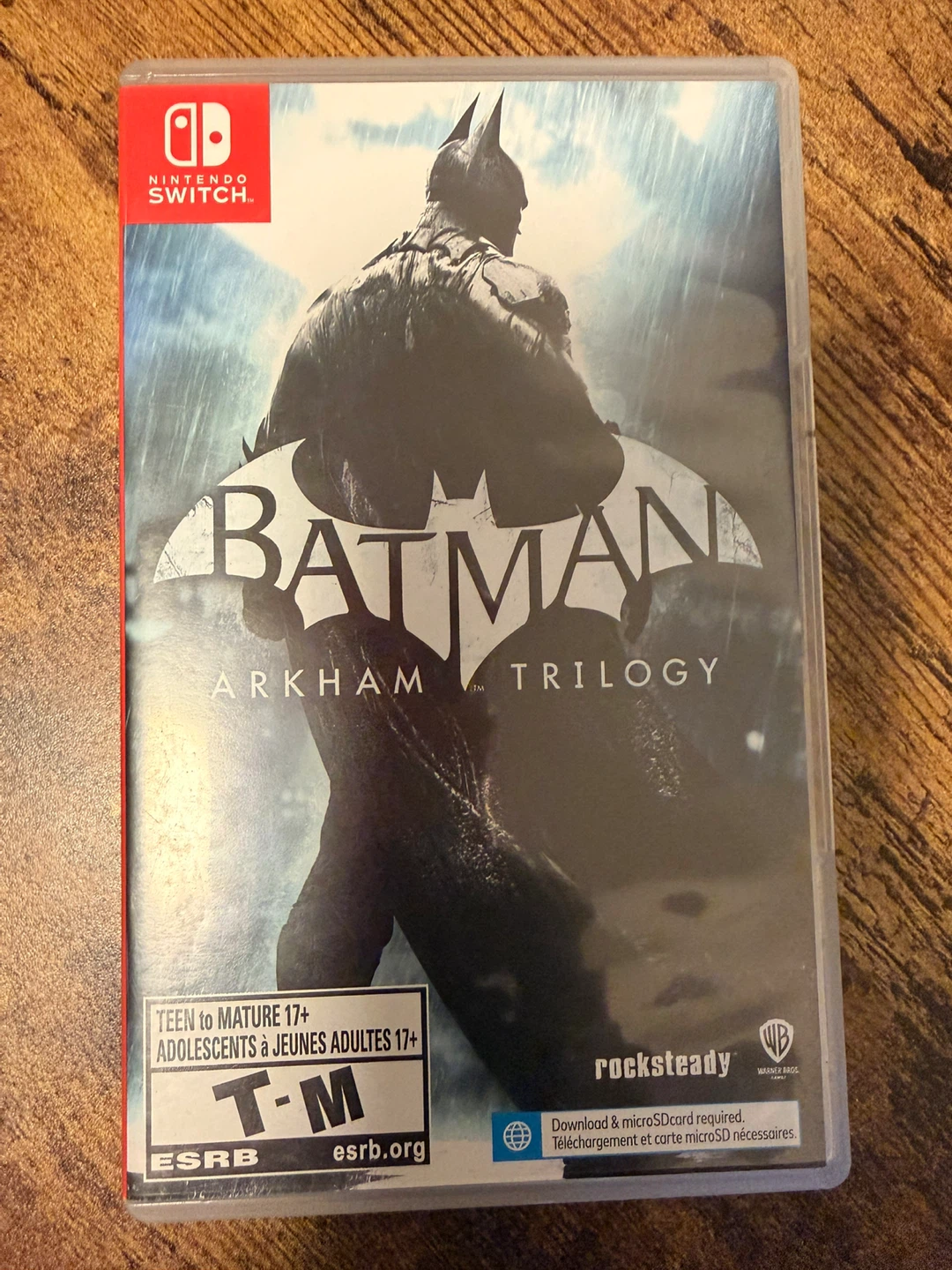 Batman Arkham Trilogy Nintendo Switch Game