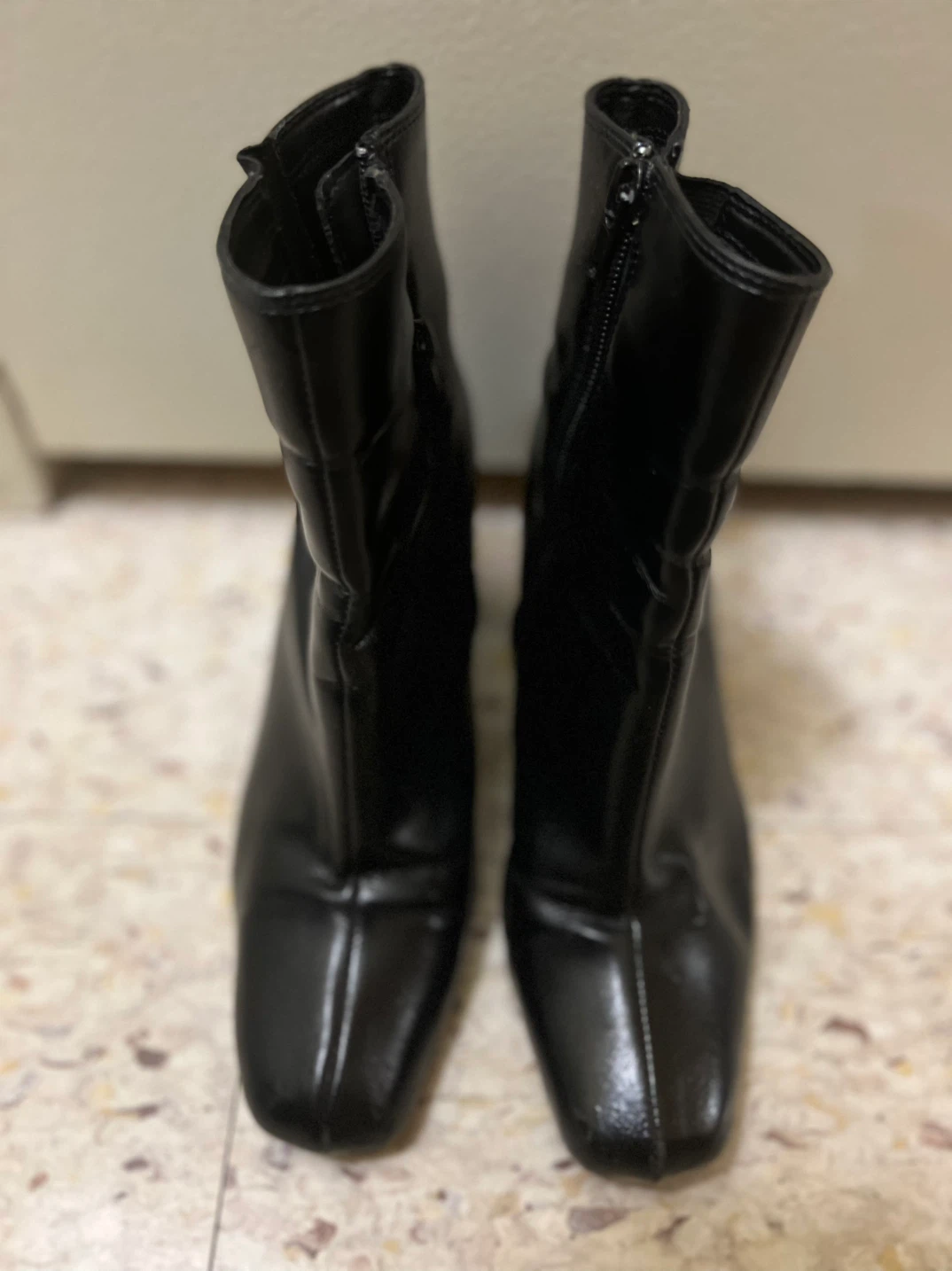 Black Ankle Boots-size 6.5