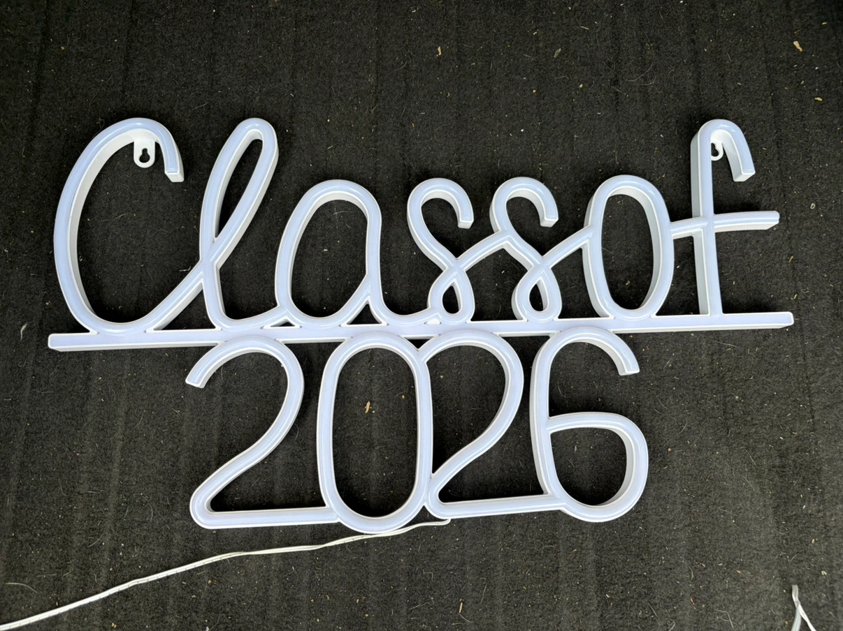 Class of 2026 Neon Sign
