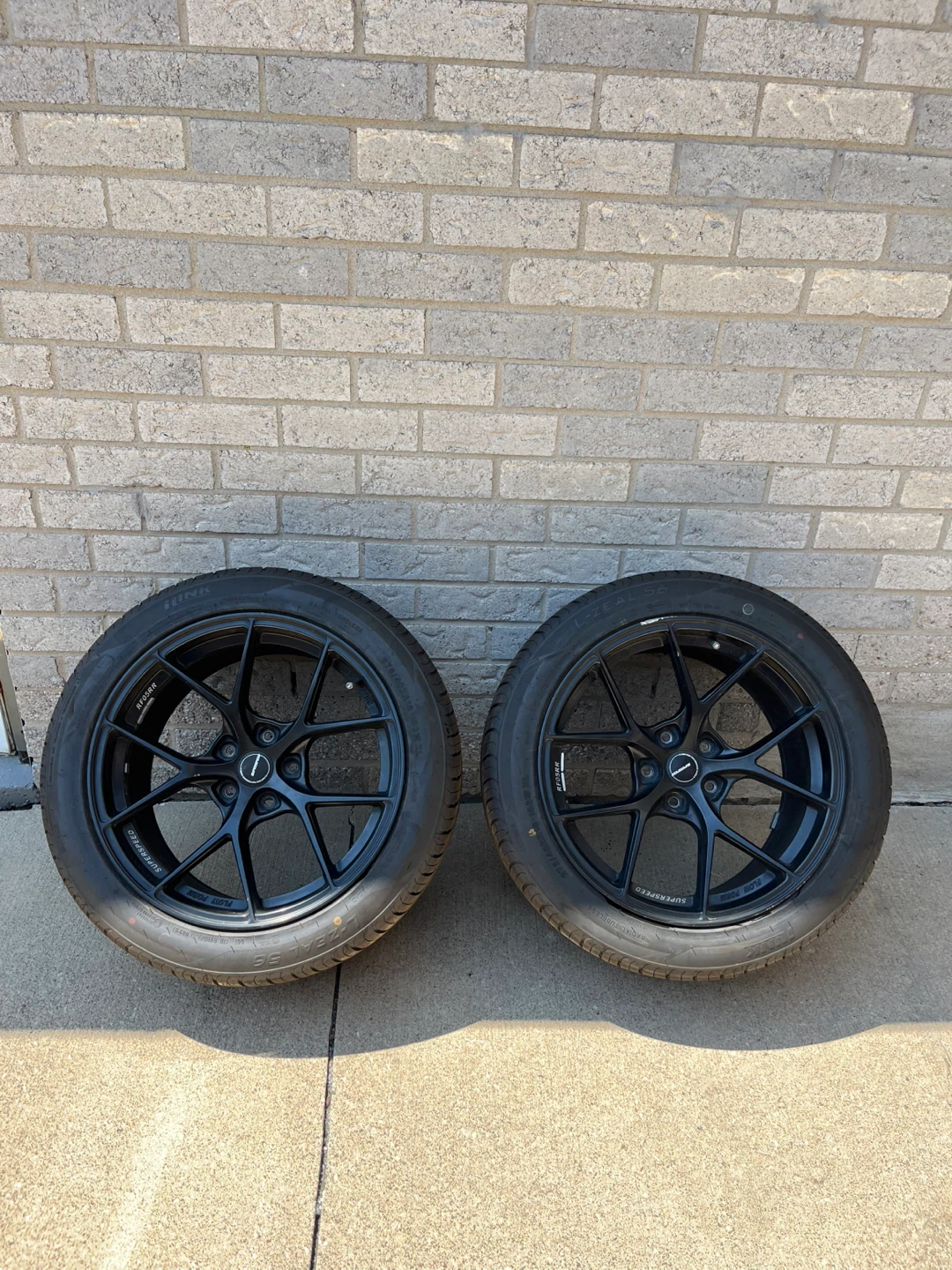 18 Inch Superspeed Rims and Tires