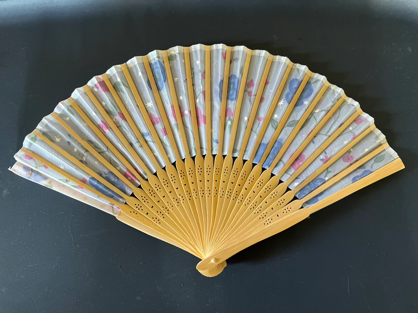 Floral Hand Fan