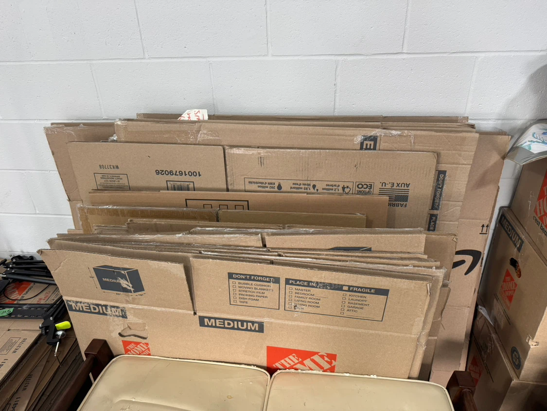 Home Depot Moving Boxes including two large TV boxes - photo 3
