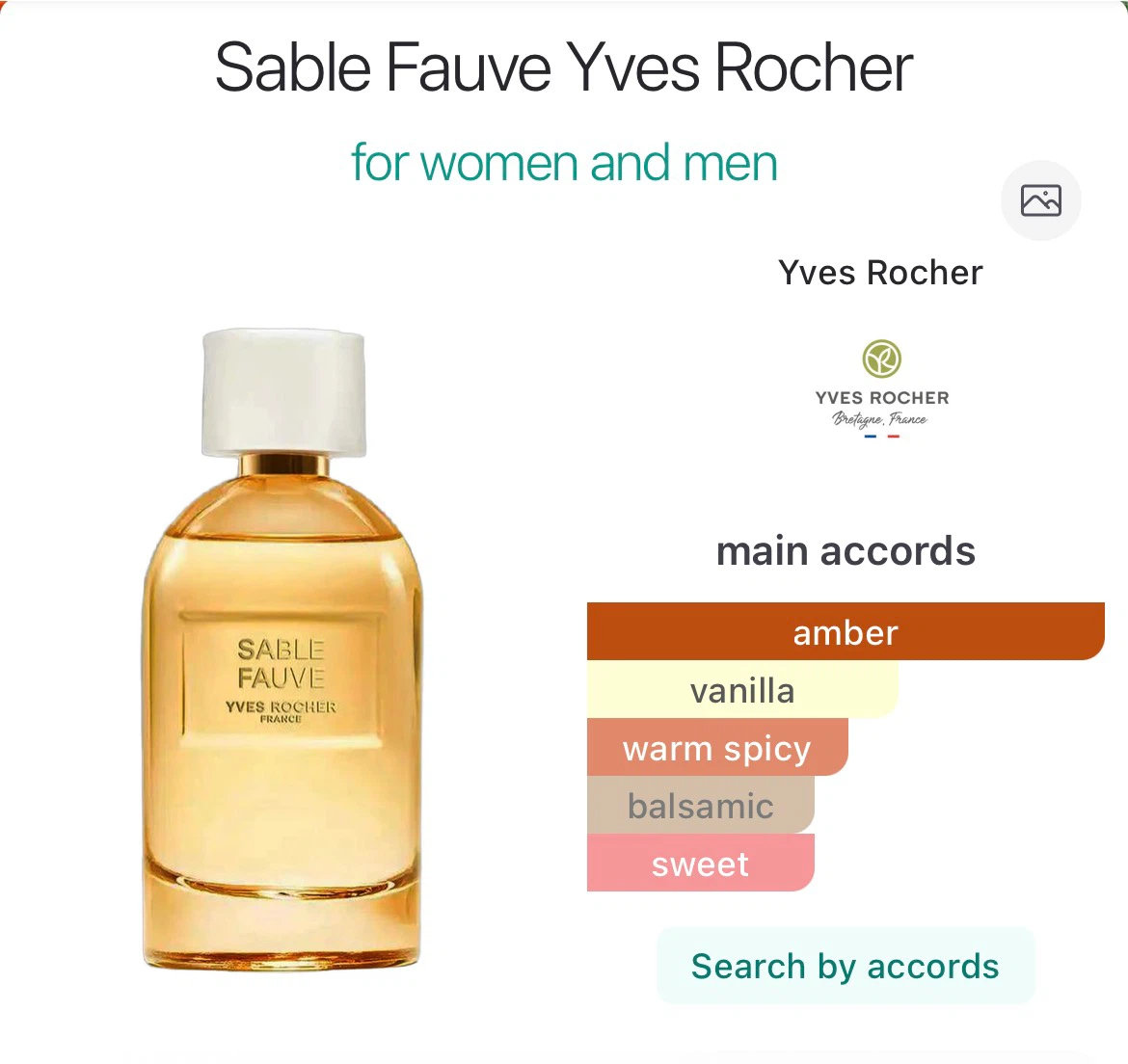 Yves Rocher Sable Fauve EDP 100ml - photo 3