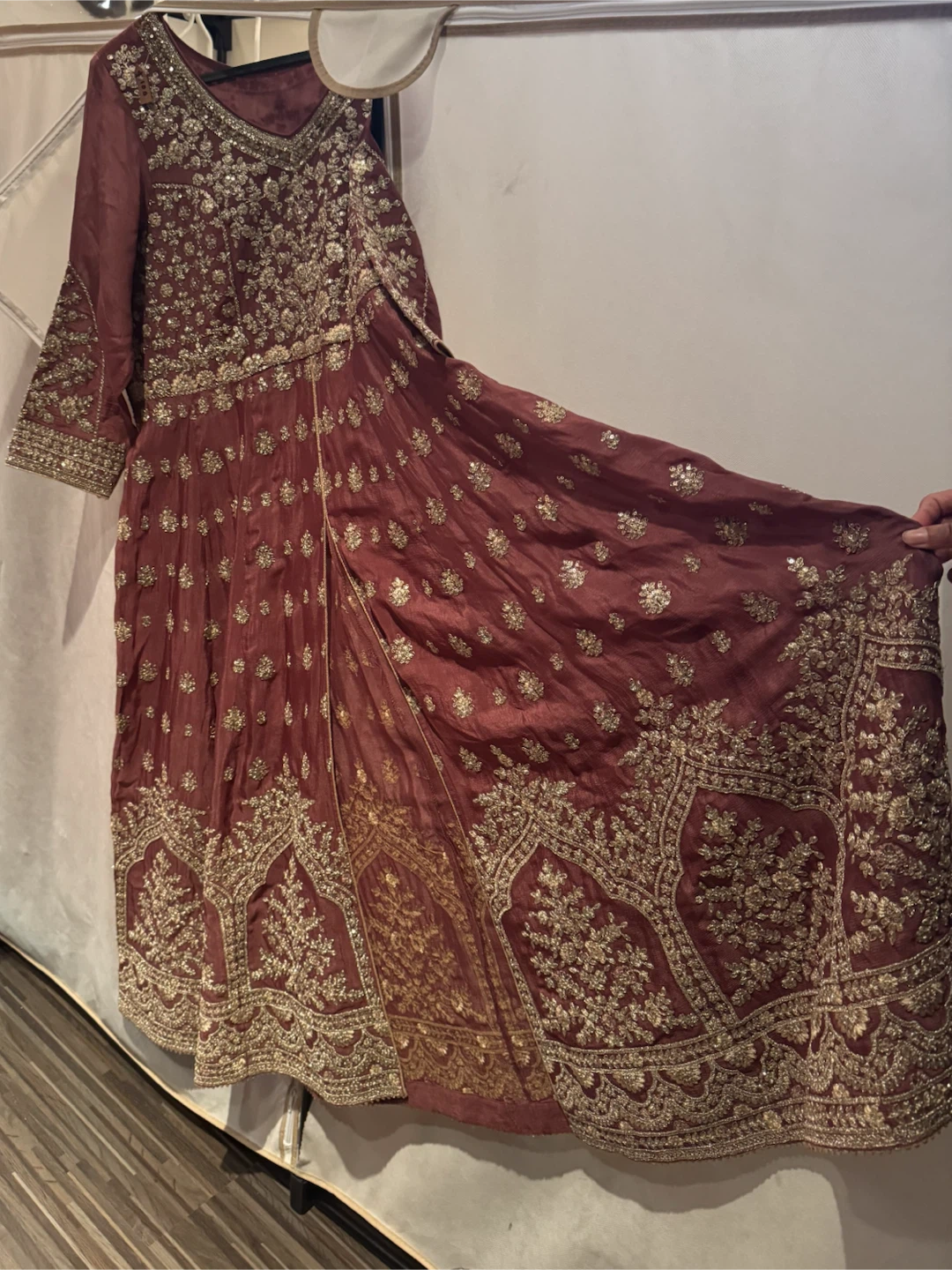 Embroidered Anarkali Dress