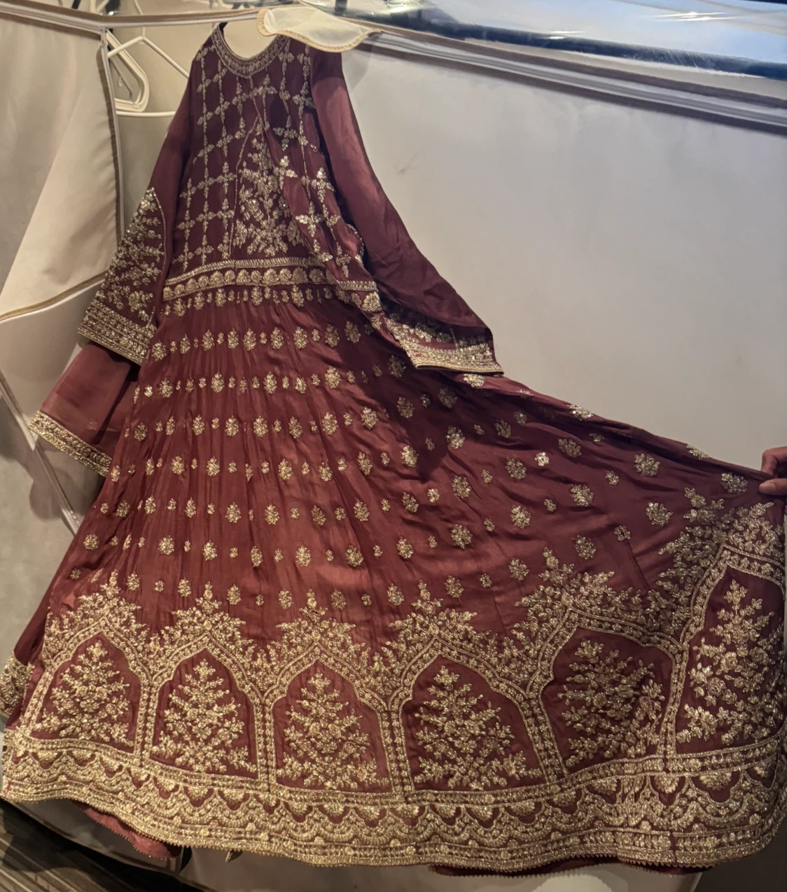 Embroidered Anarkali Dress - photo 2
