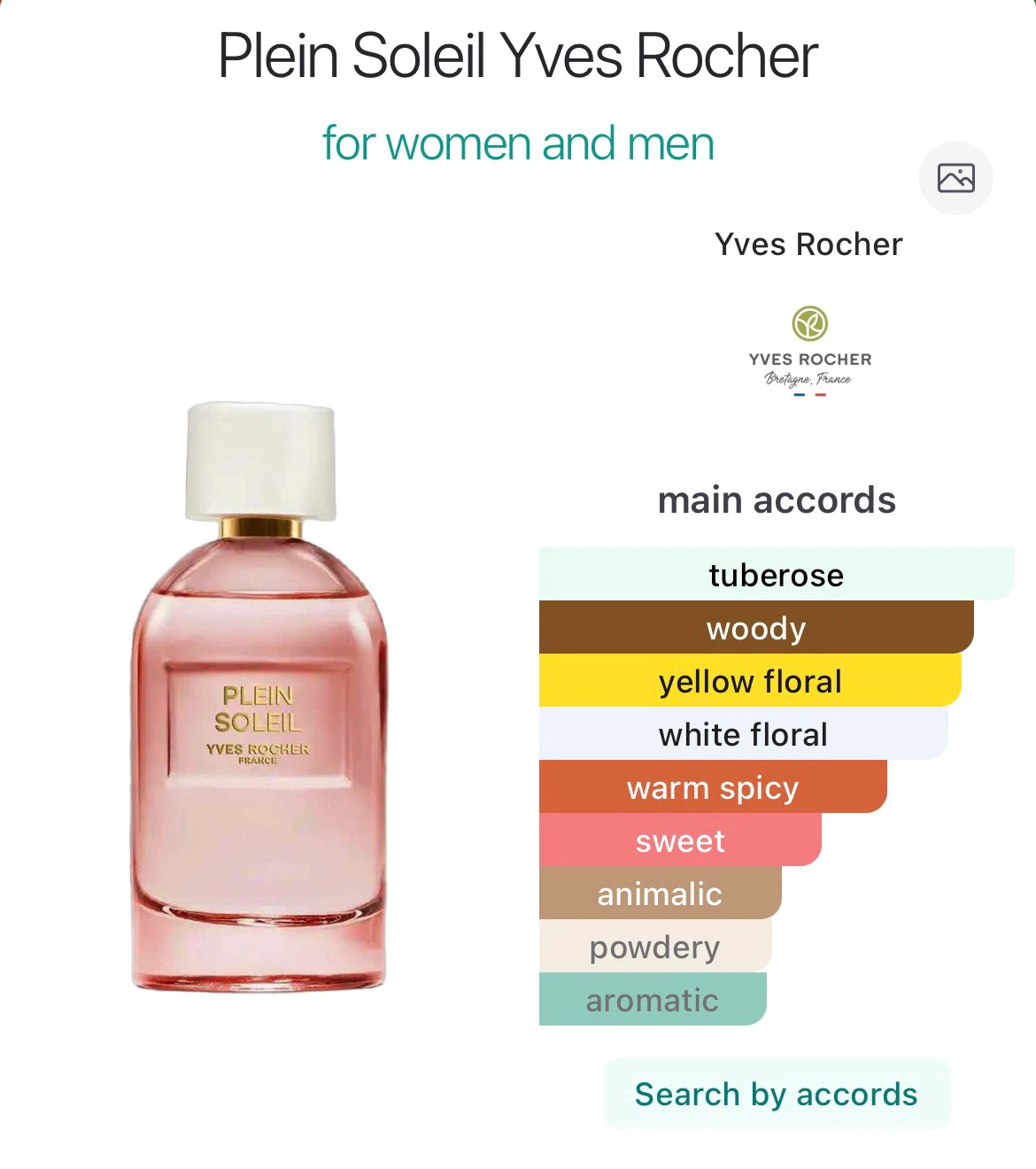 Yves Rocher Plein Soleil EDP 30 ml - photo 3