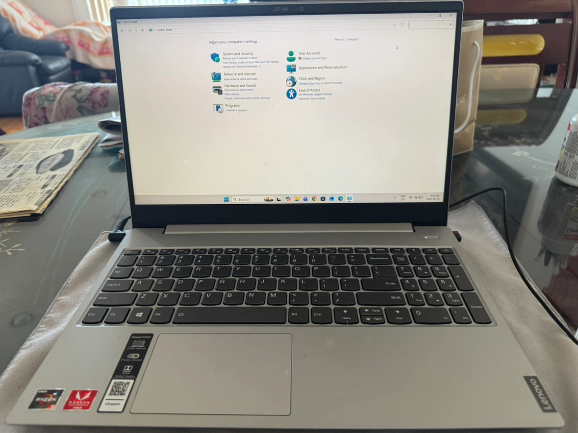 Lenovo Ideapad S340 15” Laptop