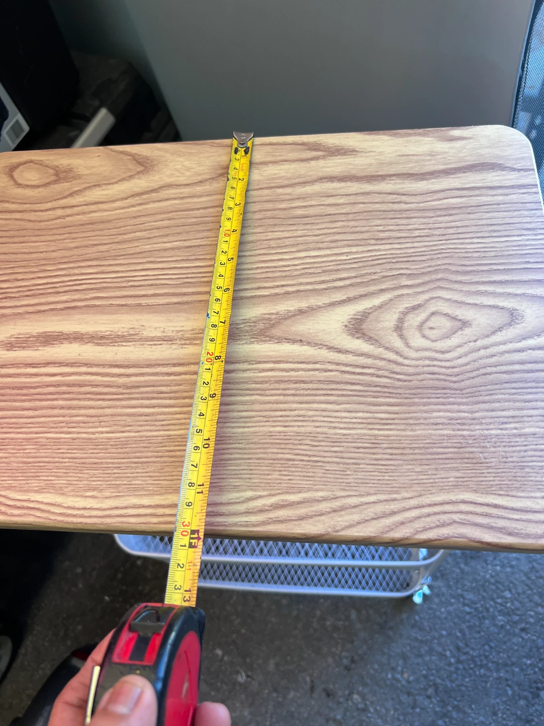 BRAND NEW Rolling Utility Cart with Wood Top - photo 2