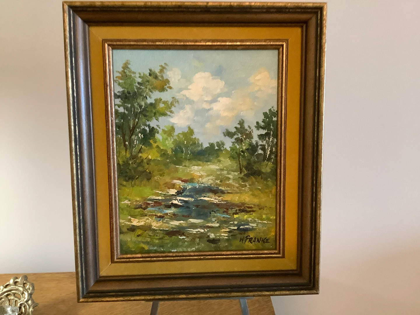 #5 Vt Landscape Oil Ptg by Cdn Artist W Pranke 🐞 - photo 4
